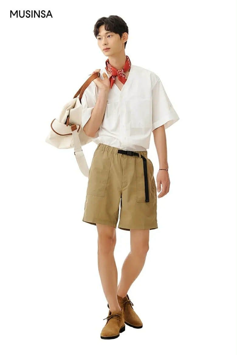 SHORT GIÓ MU.SINSA UTILITY KÈM BELT 2732