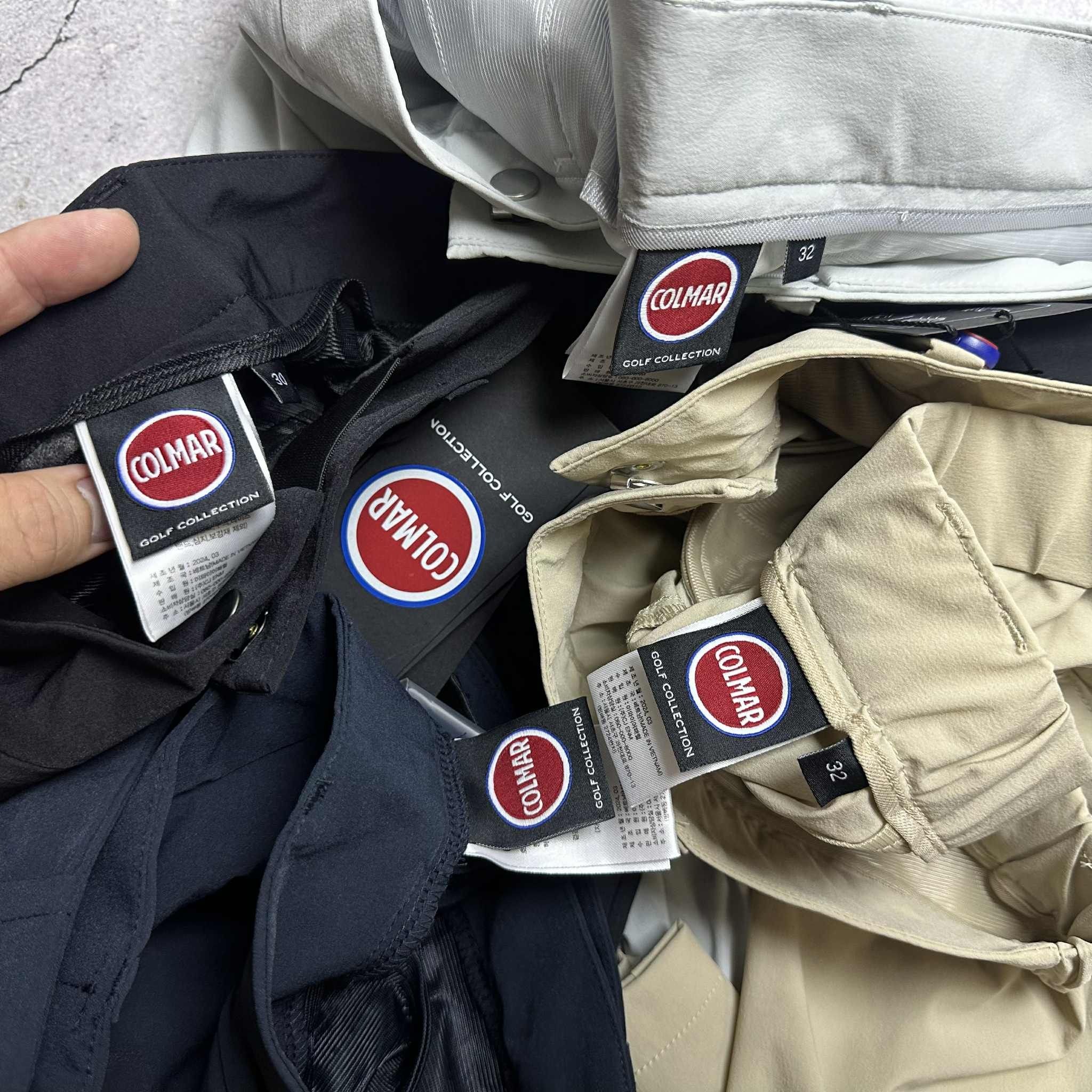 QUẦN VẢI GOLF COL.MAR SLIM 8730