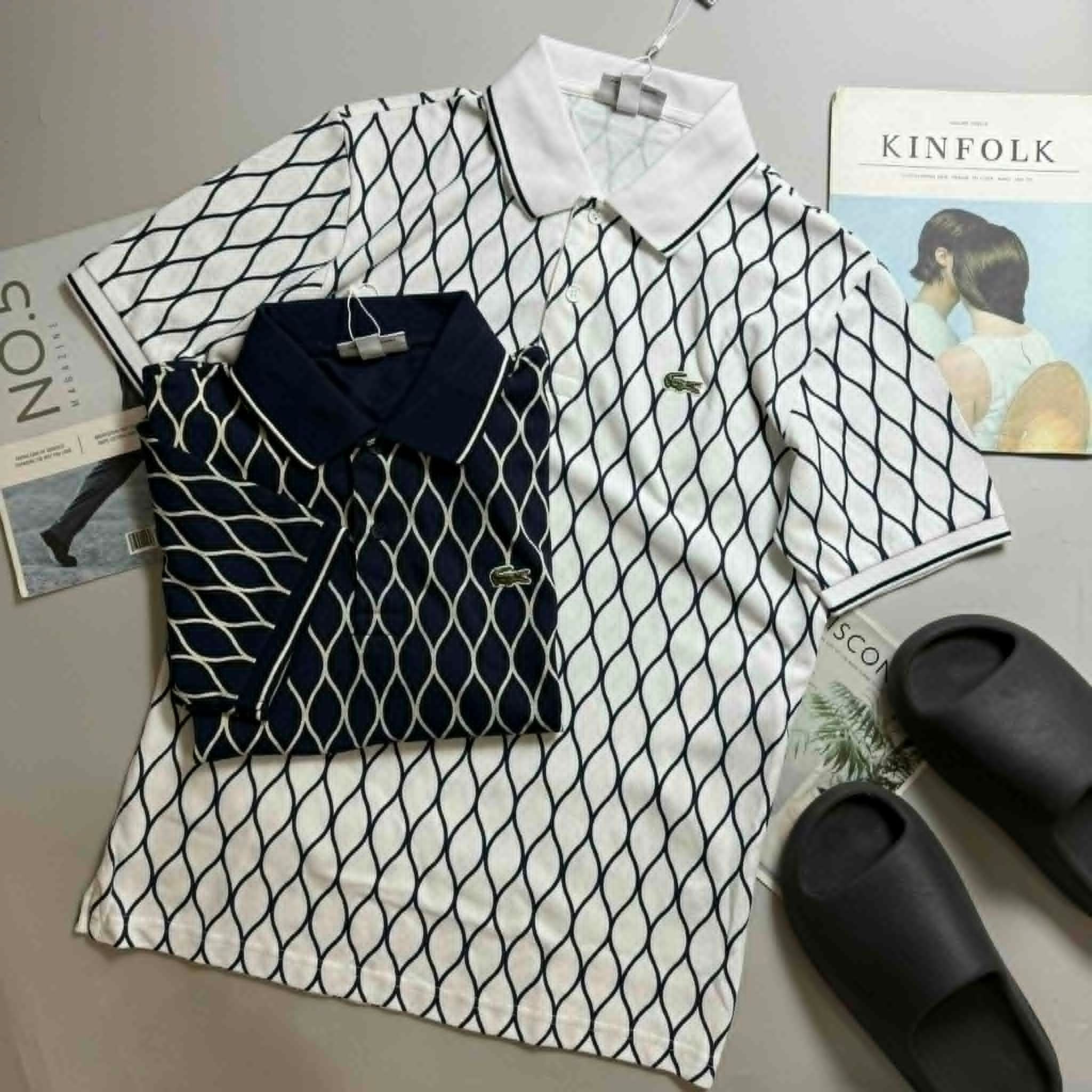 POLO LA.COSTE HỌA TIẾT LOGO SLIM 7660