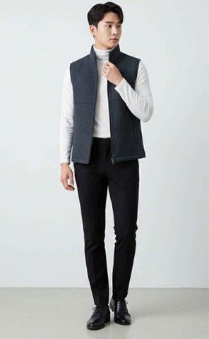 ÁO GILE TB MAES.TRO VẢI DẠ XƯƠNG CÁ 1833