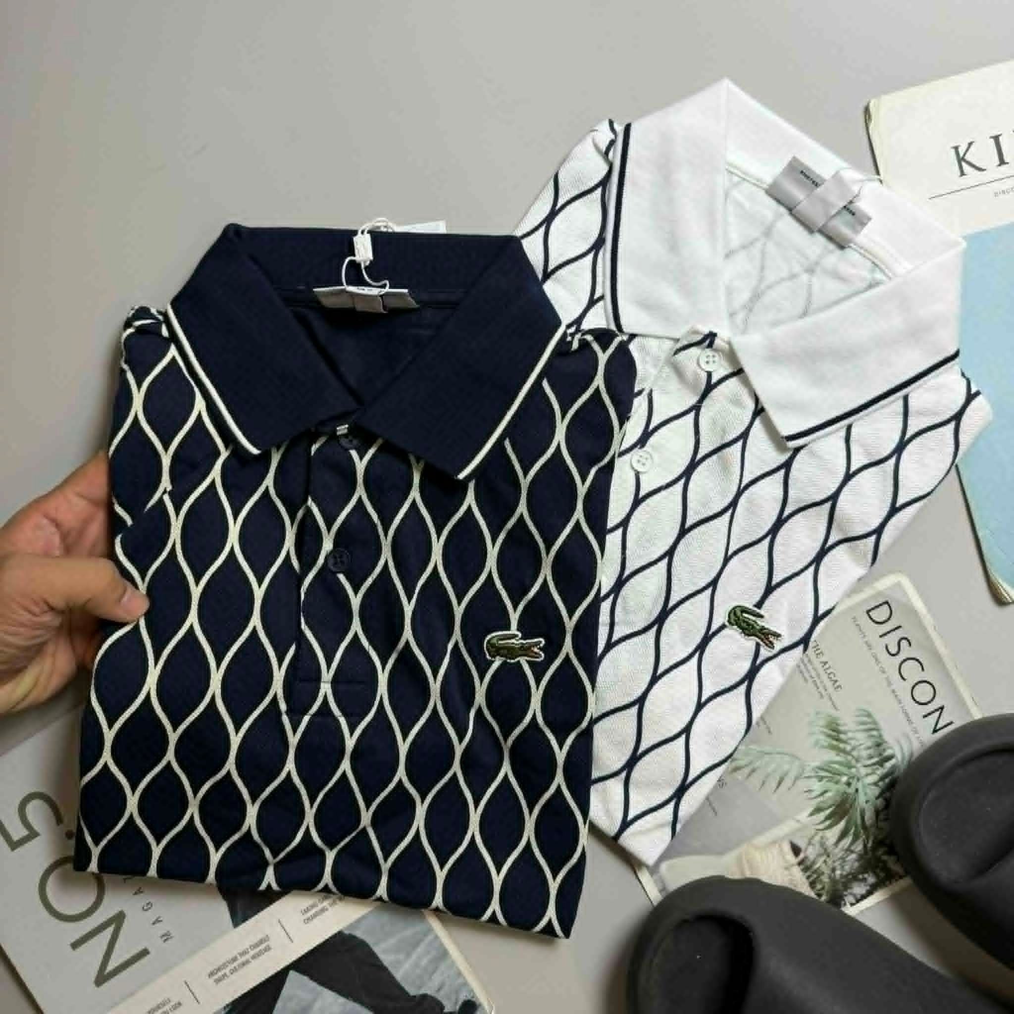 POLO LA.COSTE HỌA TIẾT LOGO SLIM 7660