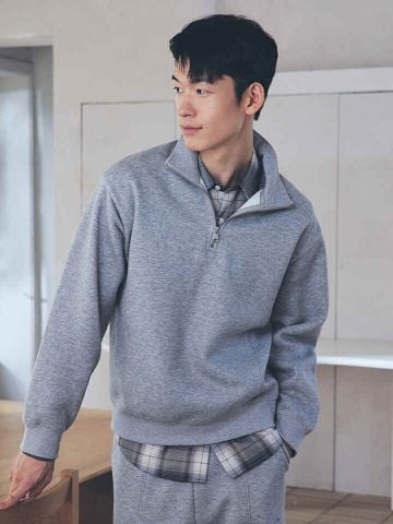 ÁO NỈ CỔ KÉO KHÓA PRO.JECT M 1824