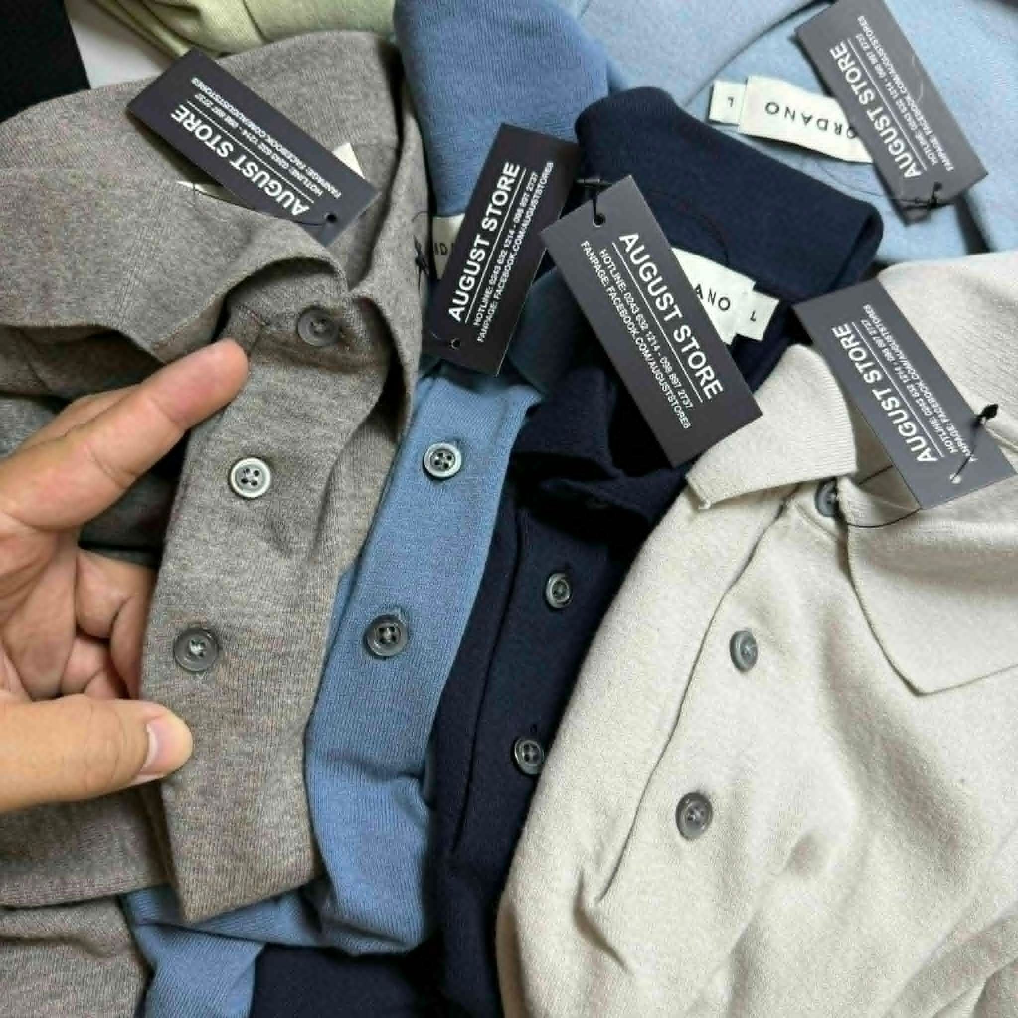 POLO LEN GIOR.DANO CỔ 3 KHUY 3926