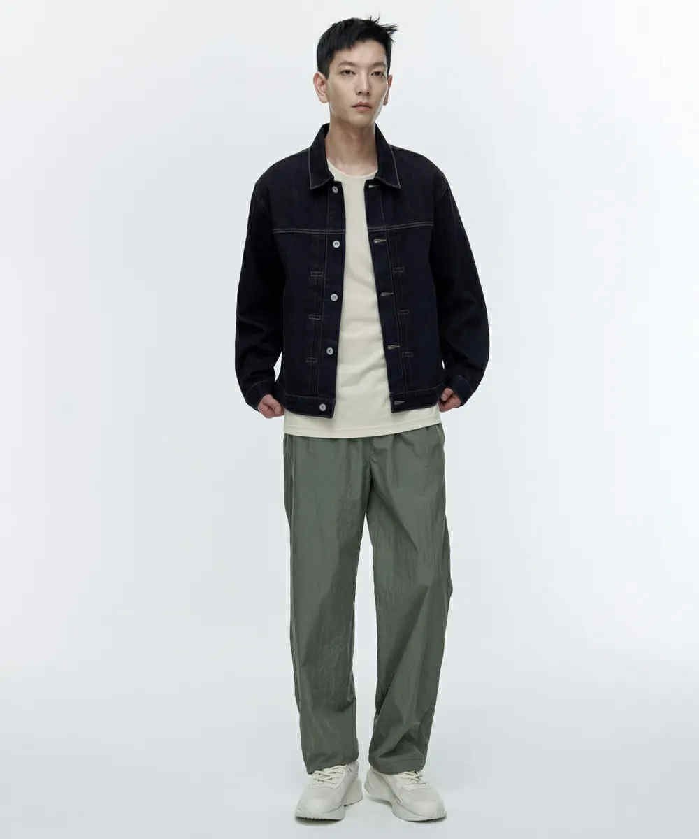 QUẦN GIÓ MU.SINSA NYLON WIDE STRING 3796