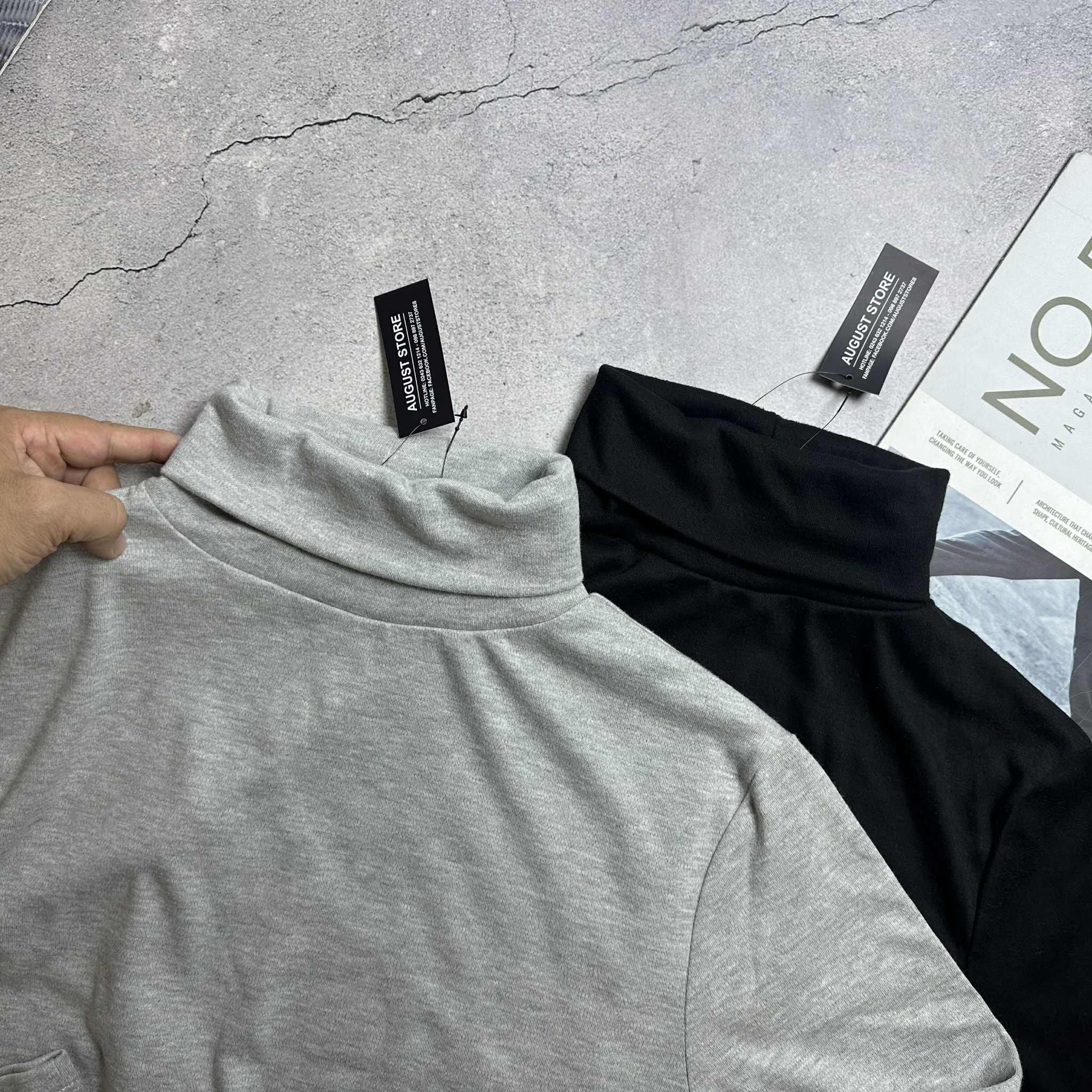 ÁO NỈ DT CỔ LỌ CA.RET BASIC 6083