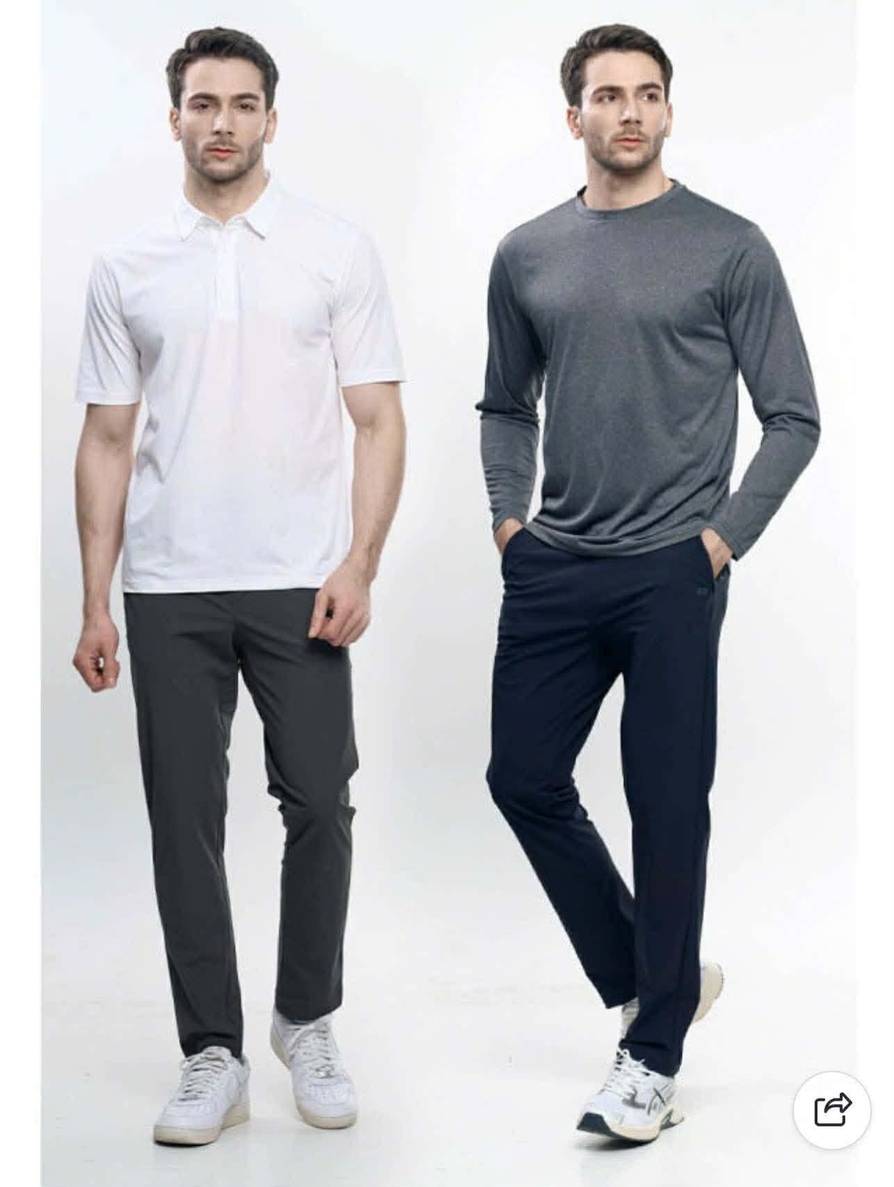 QUẦN VẢI GIÓ CẠP CHUN CENTER POLE ACTIVE 2677