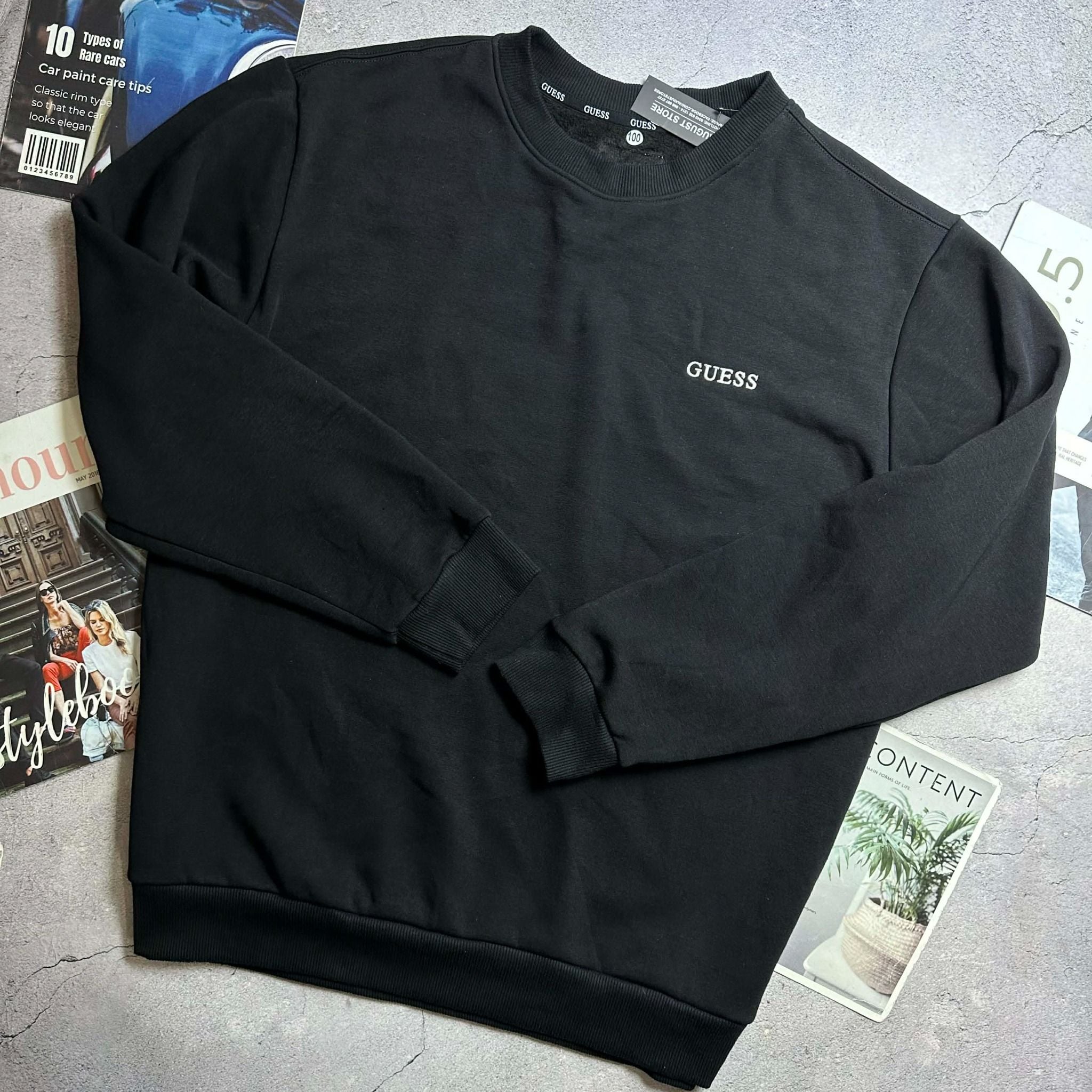 ÁO NỈ GU.ESS LOGO NHIỀU MẪU 7930