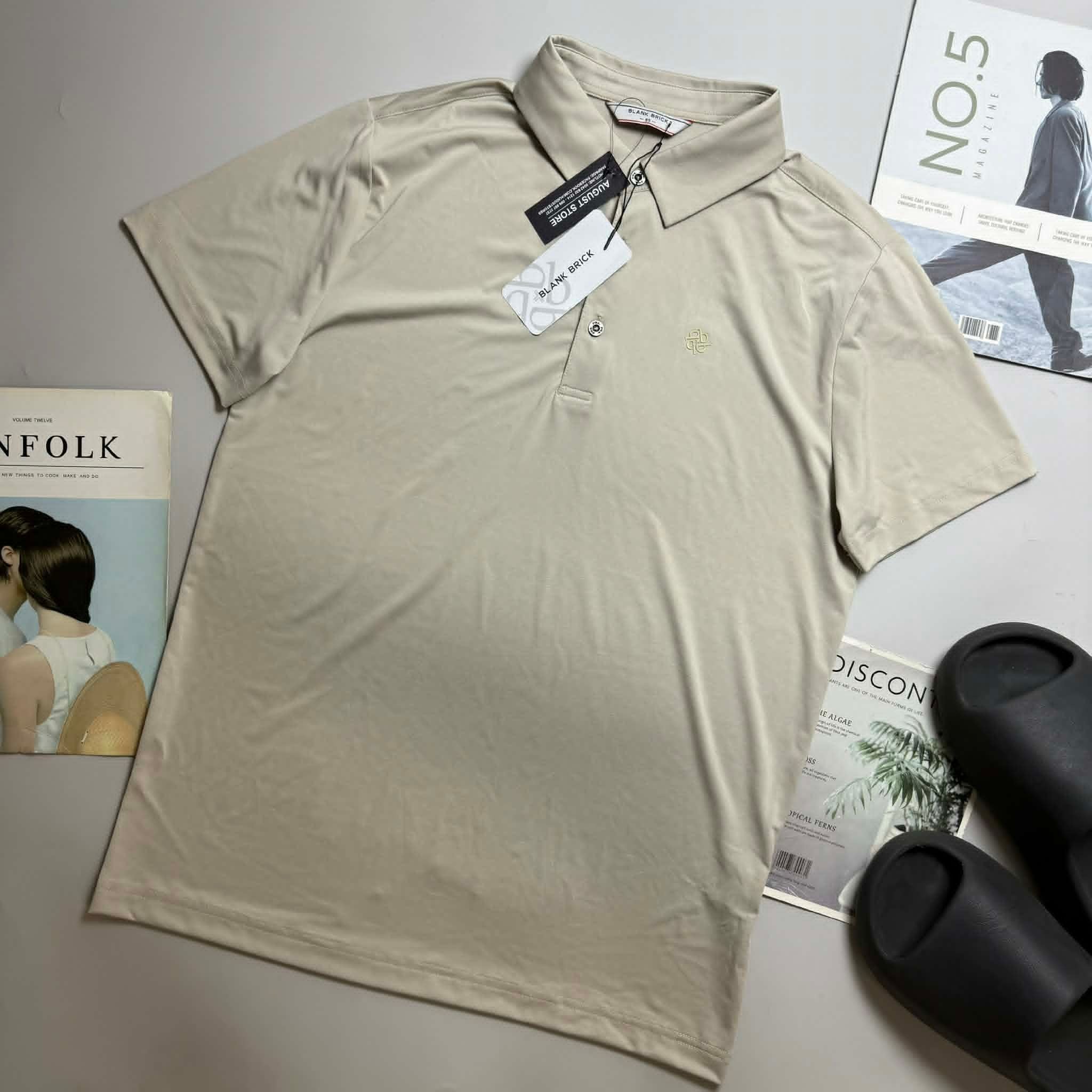 POLO BLANK.BRICK GOLF LOGO NGỰC 5337