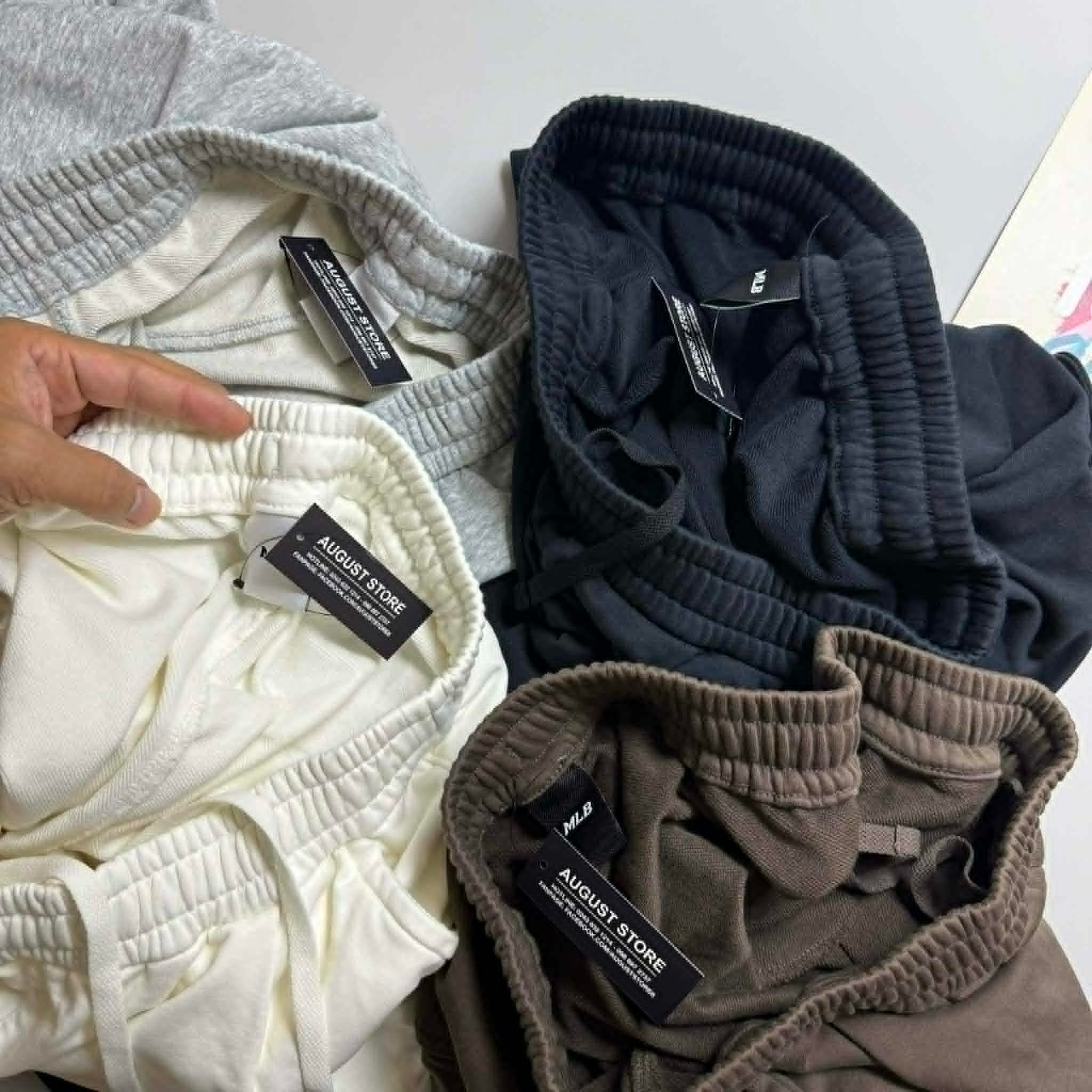 SHORT NỈ M.L.B BASIC SMALL LOGO CARGO 5460