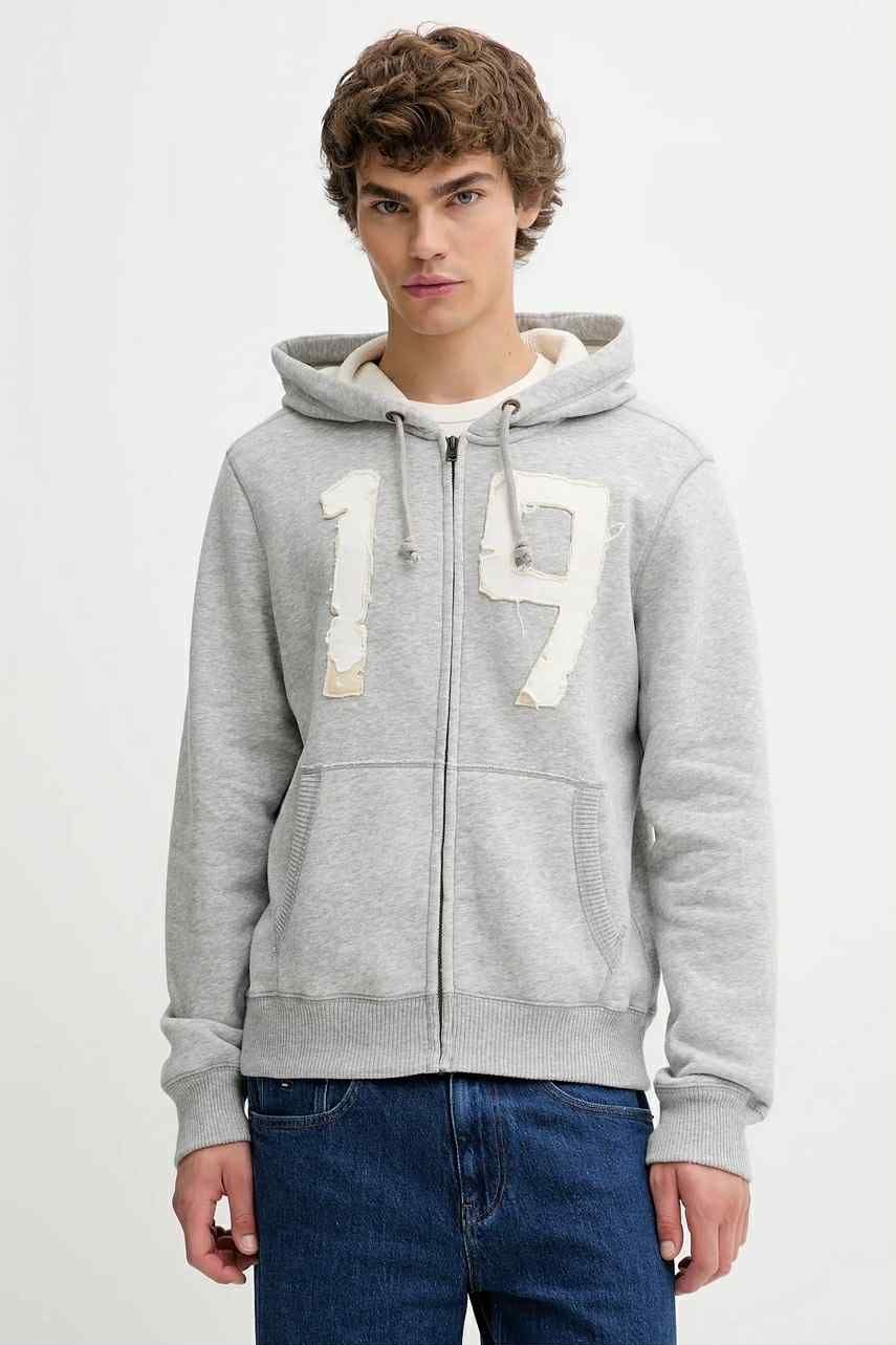 AK NỈ MŨ HOL.LISTER HỌA TIẾT SỐ 19 THÊU 6355