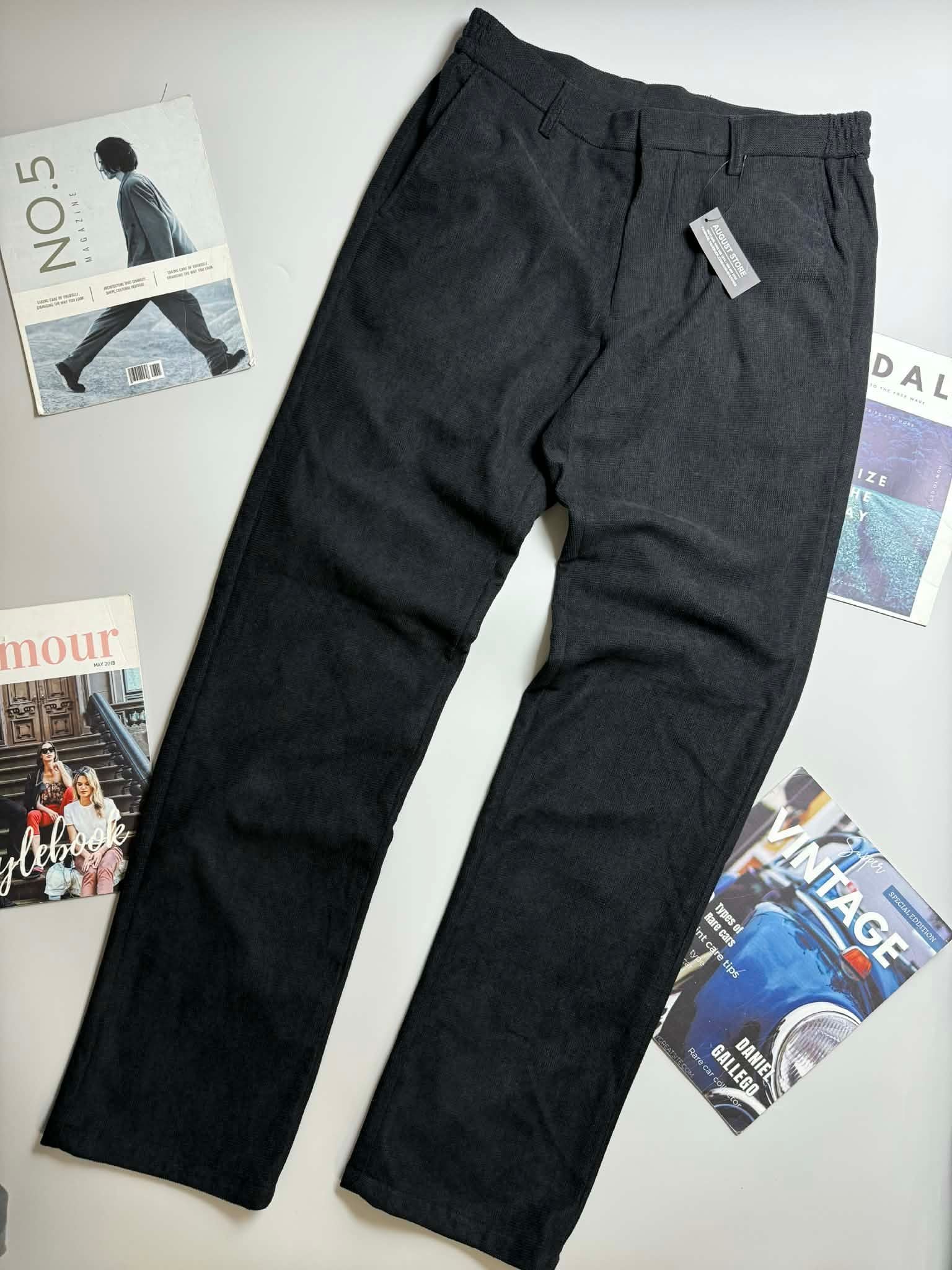 QUẦN NHUNG CẠP CHUN CRO.CODILE LOGO THÊU 4508