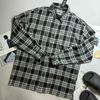SƠ MI DT SP.AO KẺ CARO TÚI NGỰC OVERSIZE 3912