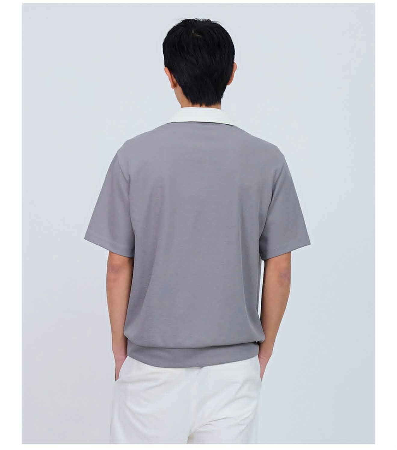 POLO MIND.BRIDGE CỔ TRẮNG 6166