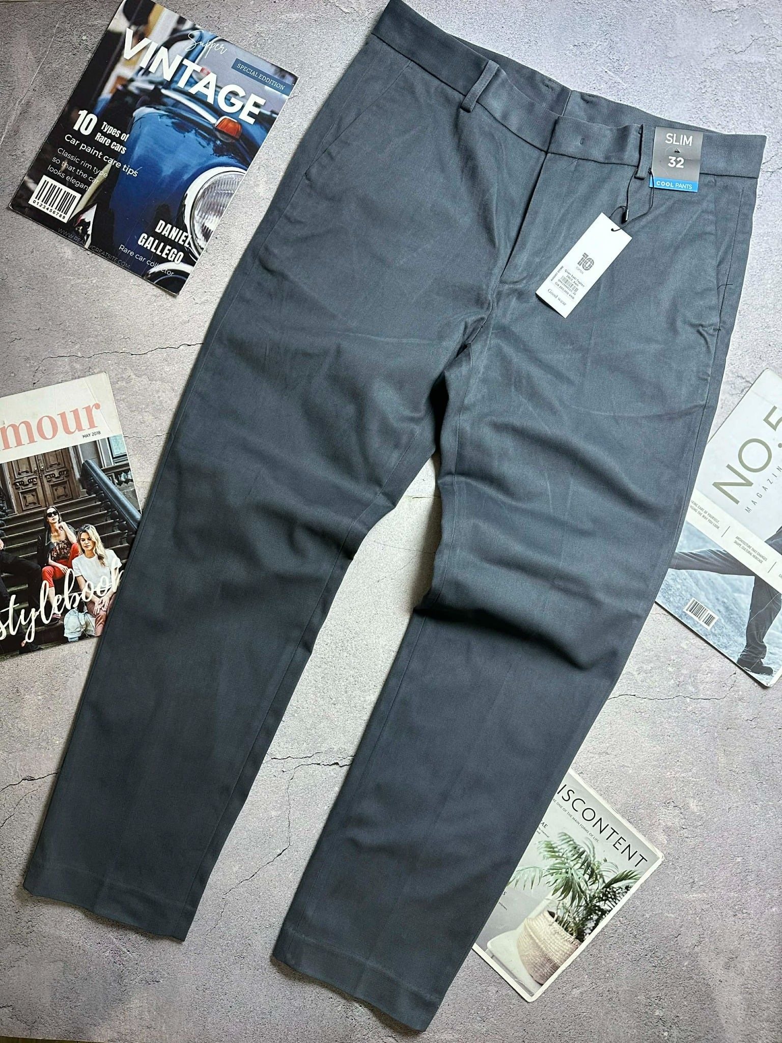 QUẦN CHINO KAKI TOP.TEN SLIMFIT 2903