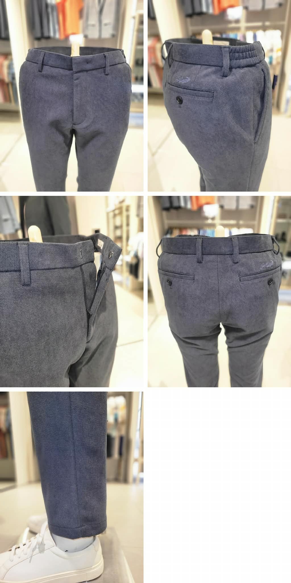 QUẦN NHUNG CẠP CHUN CRO.CODILE LOGO THÊU 4508