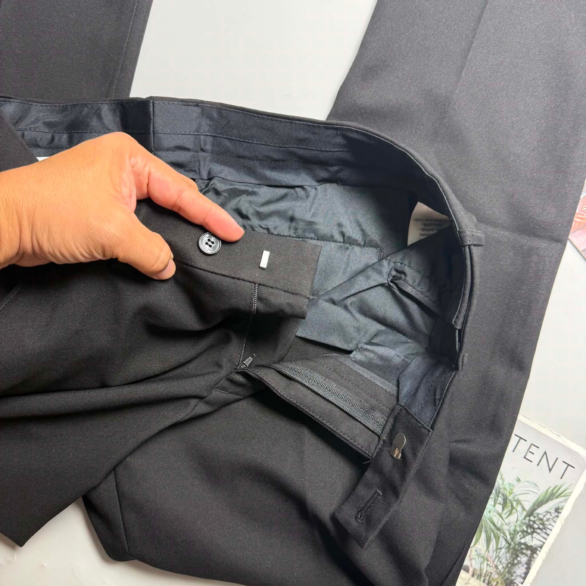 QUẦN VẢI LA.COSTE LOGO TÚI SLIM 6823