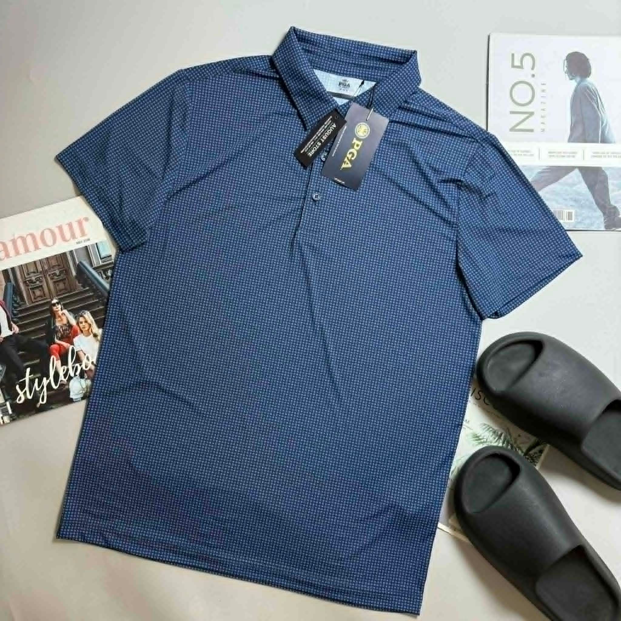 POLO P.G.A GOLF VẢI THUN LẠNH 5098
