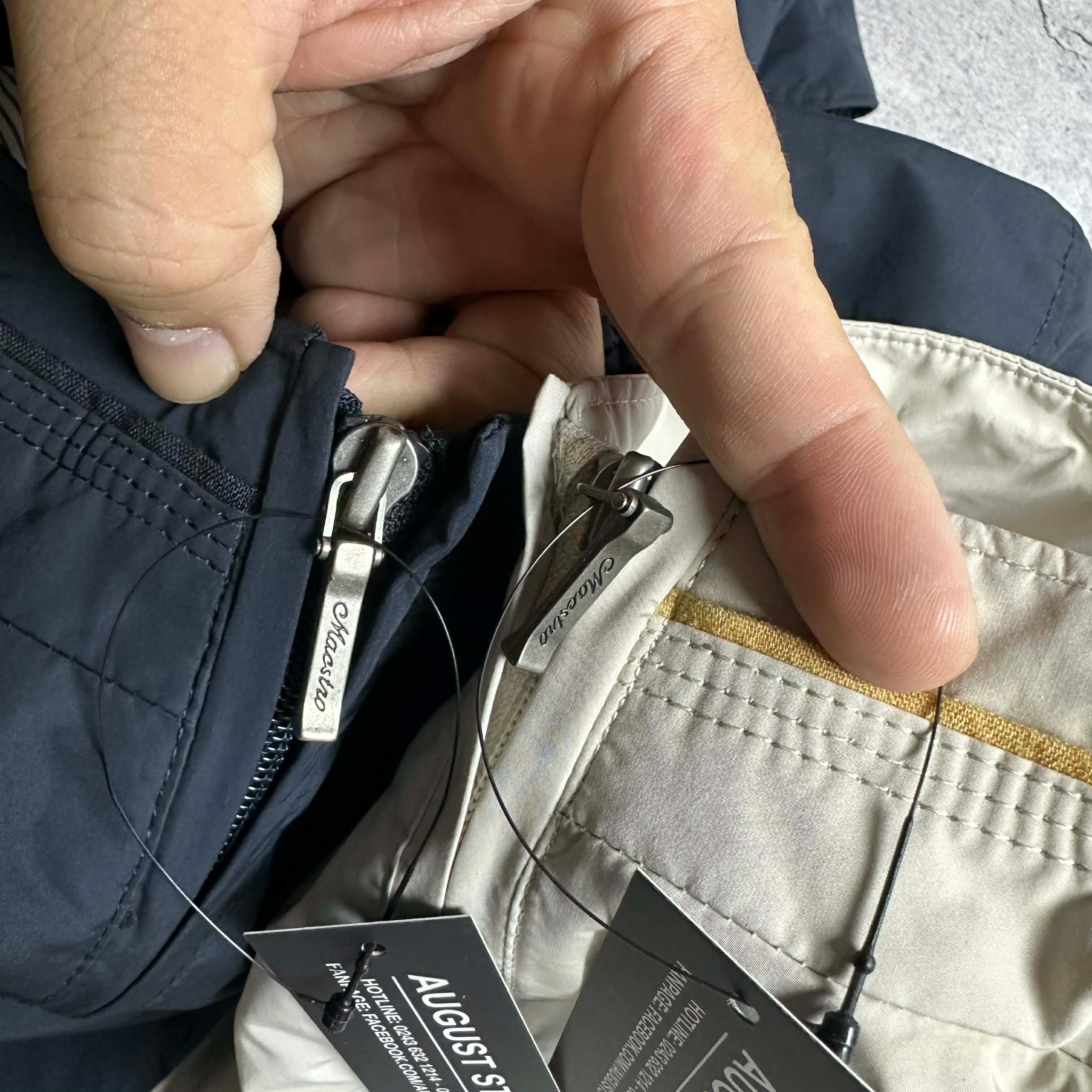 AK GIÓ VIỀN CỔ & TÚI MAES.TRO 1827