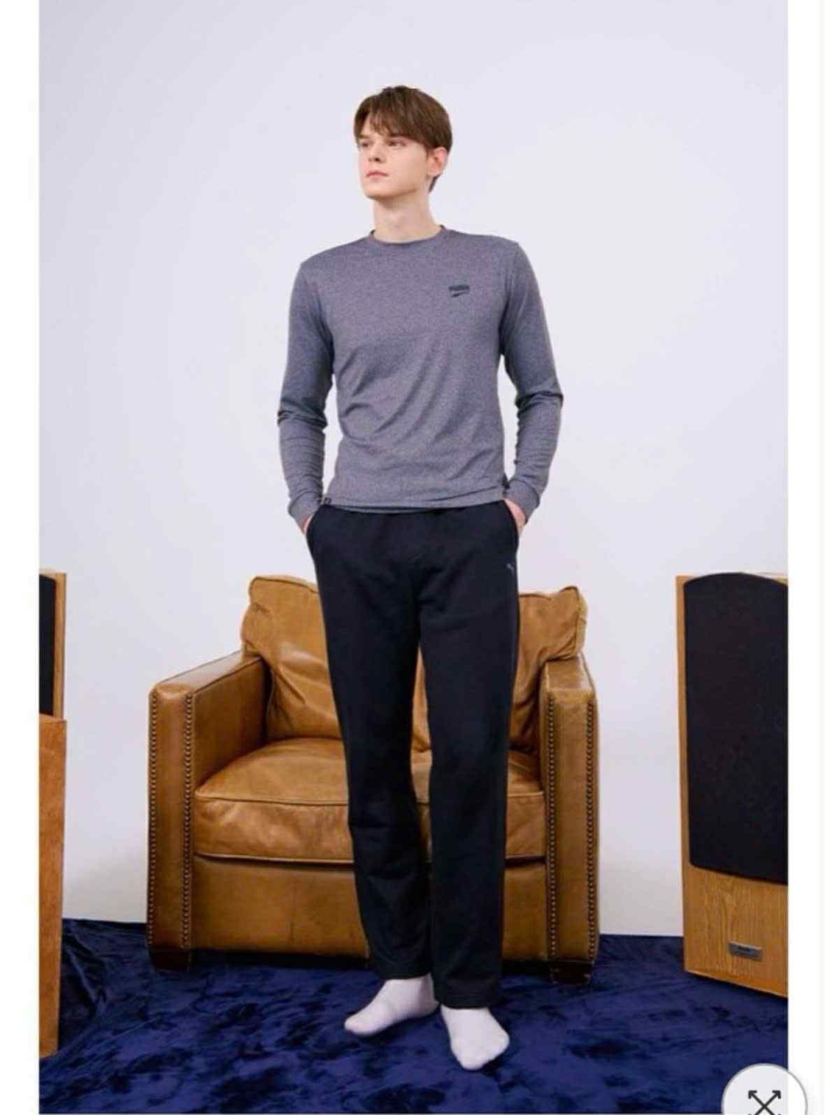 QUẦN NỈ DA CÁ DÁNG SUÔNG PU.MA BASIC 3392