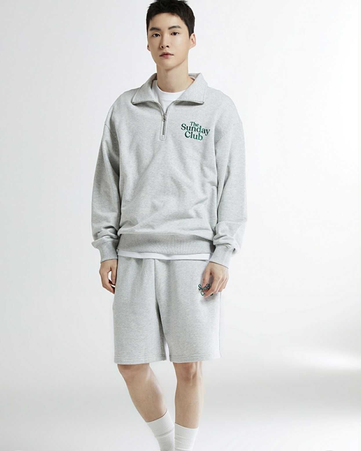 ÁO NỈ CỔ KHÓA SPAO THE SUNDAY CLUB 5219