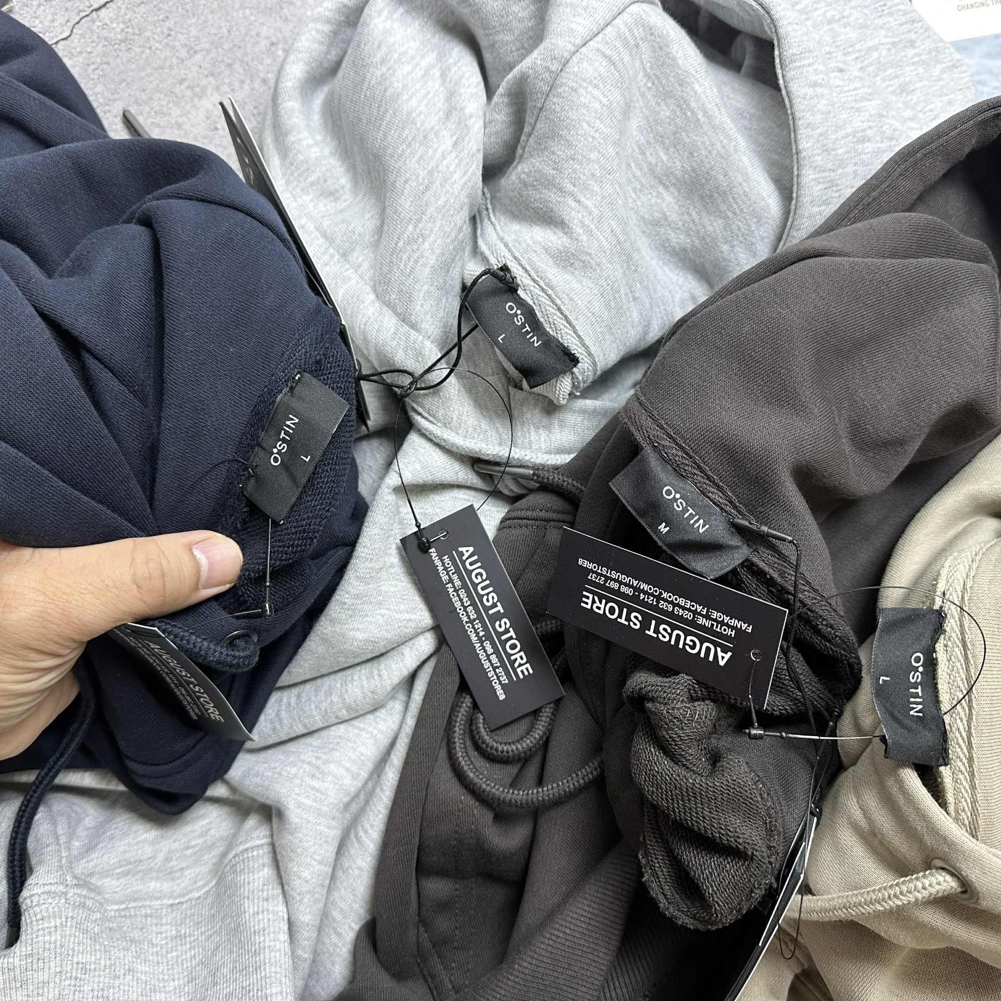 HOODIE NỈ MŨ OS.TIN BASIC 5154