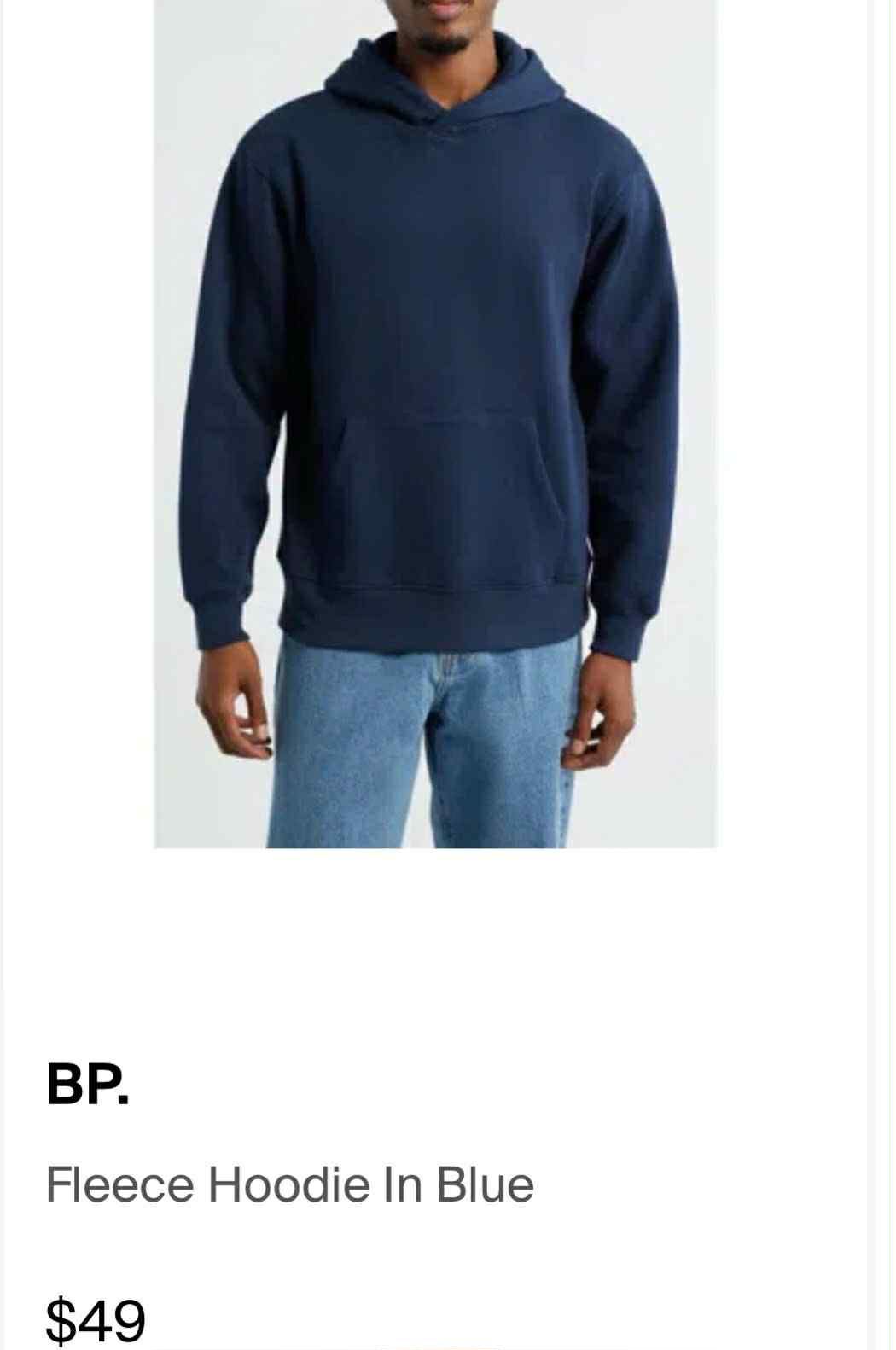 HOODIE NỈ LÓT LÔNG BP. BASIC MẶC ĐÔI 5193