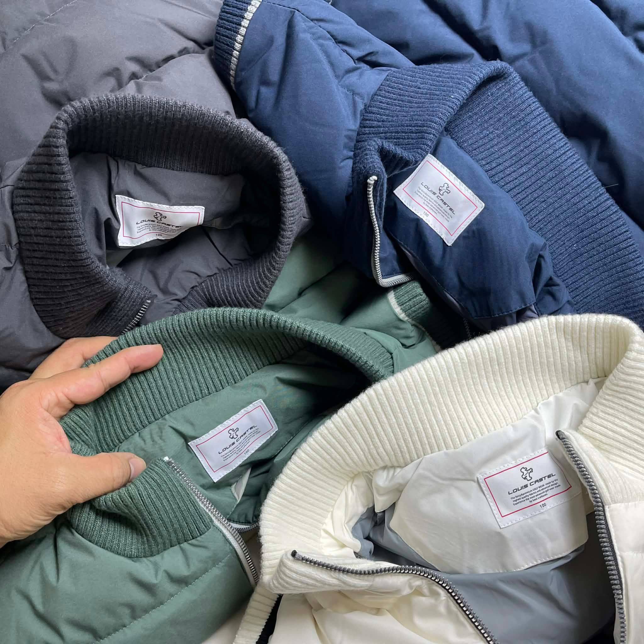 GILE LÔNG VŨ PHỐI LEN LOUIS.CASTEL 7106