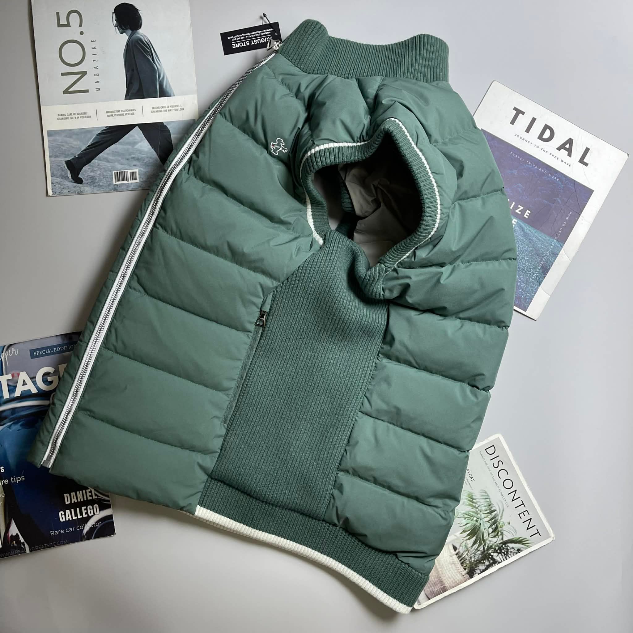 GILE LÔNG VŨ PHỐI LEN LOUIS.CASTEL 7106