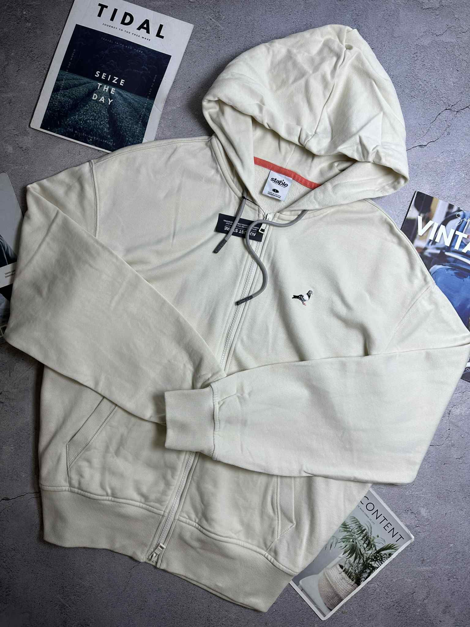 AK NỈ MŨ STAP.LE LOGO PIGEON THÊU 6957