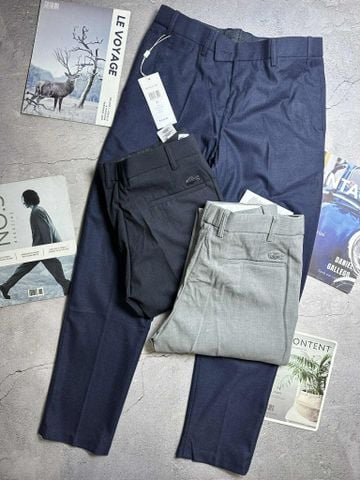 QUẦN VẢI LA.COSTE SLIM LOGO TÚI SAU 6805