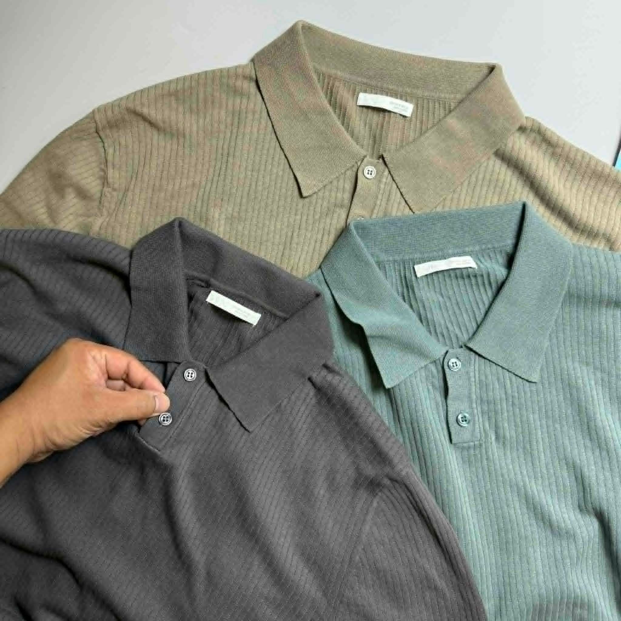 POLO LEN MONGTOGHI ZA.RA CỔ 2 KHUY 8070