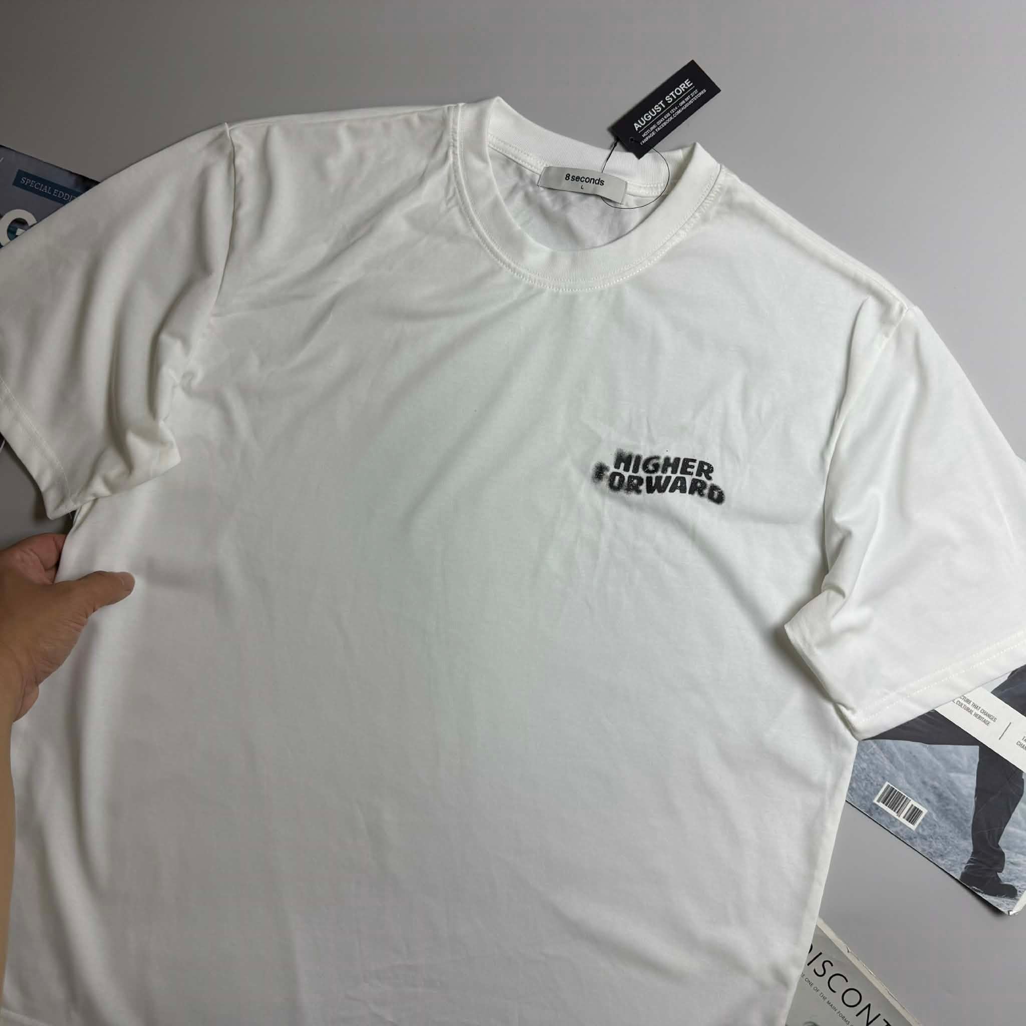 ÁO CỔ TRÒN 8.SECONDS HIGHER FORWARD 4299