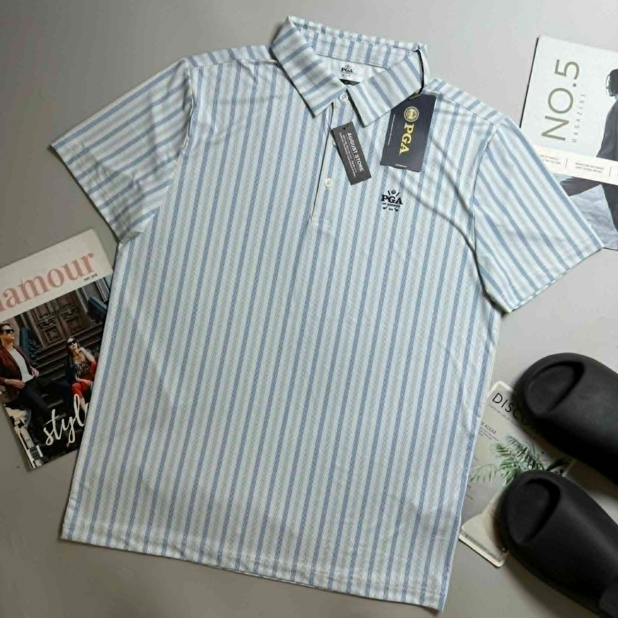 POLO P.G.A GOLF VẢI THUN LẠNH 5100