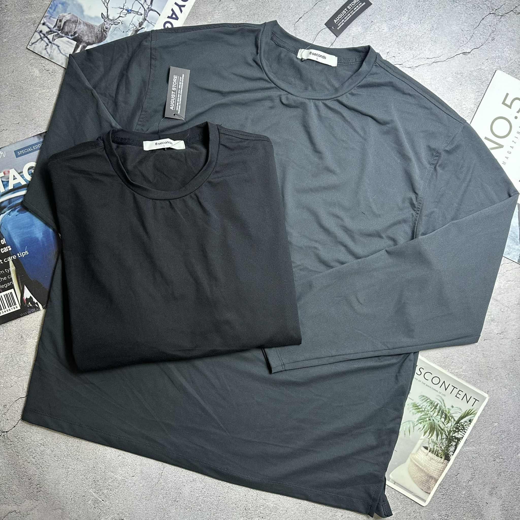 ÁO DÀI TAY 8.SECONDS BASIC OVERSIZE 5943