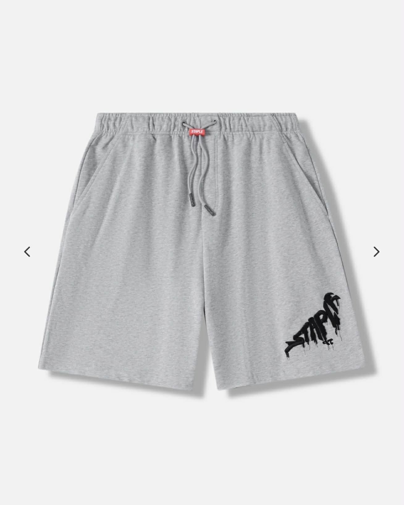 SHORT NỈ STAPLE CHỮ THÊU 5595