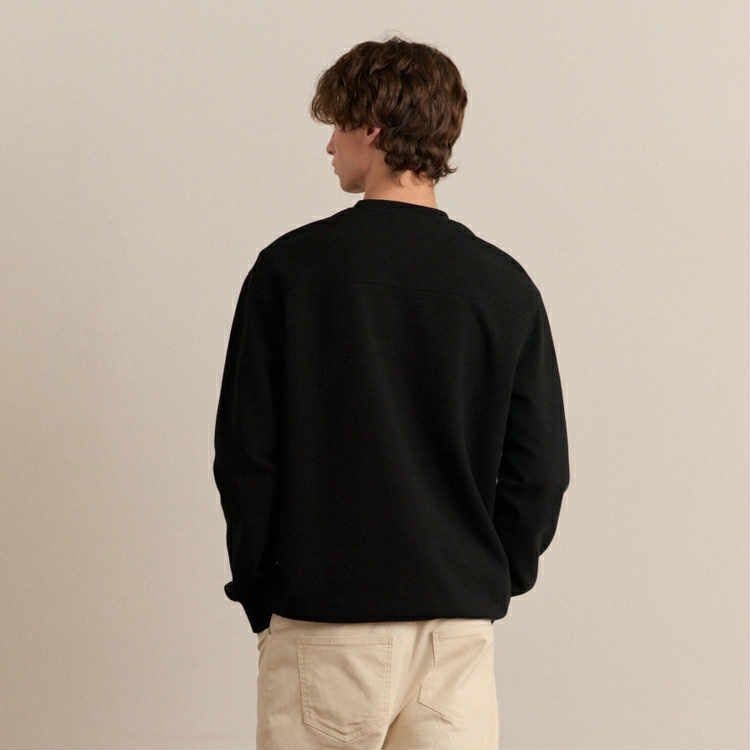 ÁO NỈ MIND.BRIDGE VÂN NỔI OVERSIZE 6136