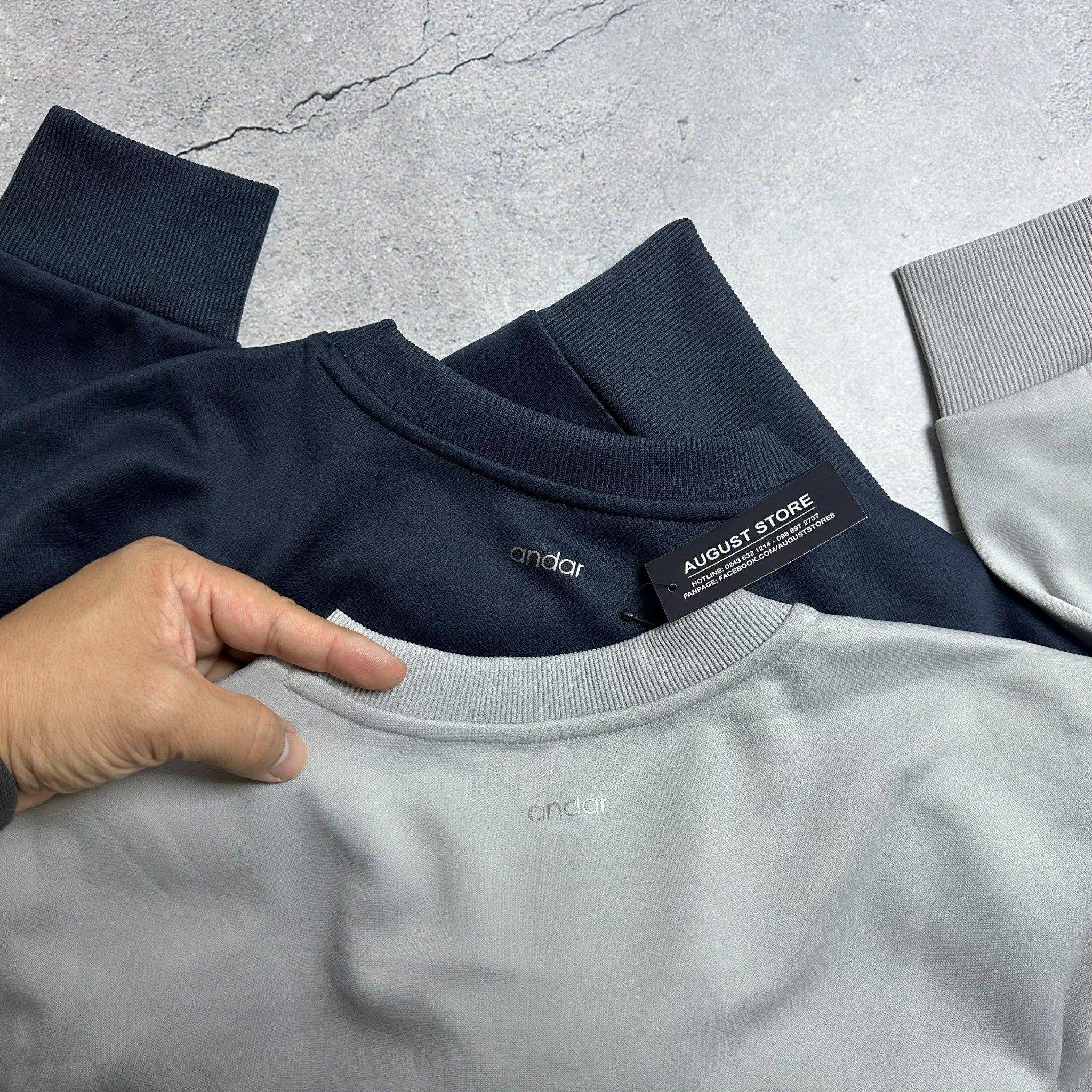 ÁO NỈ LÓT LÔNG AN.DAR BASIC 6636