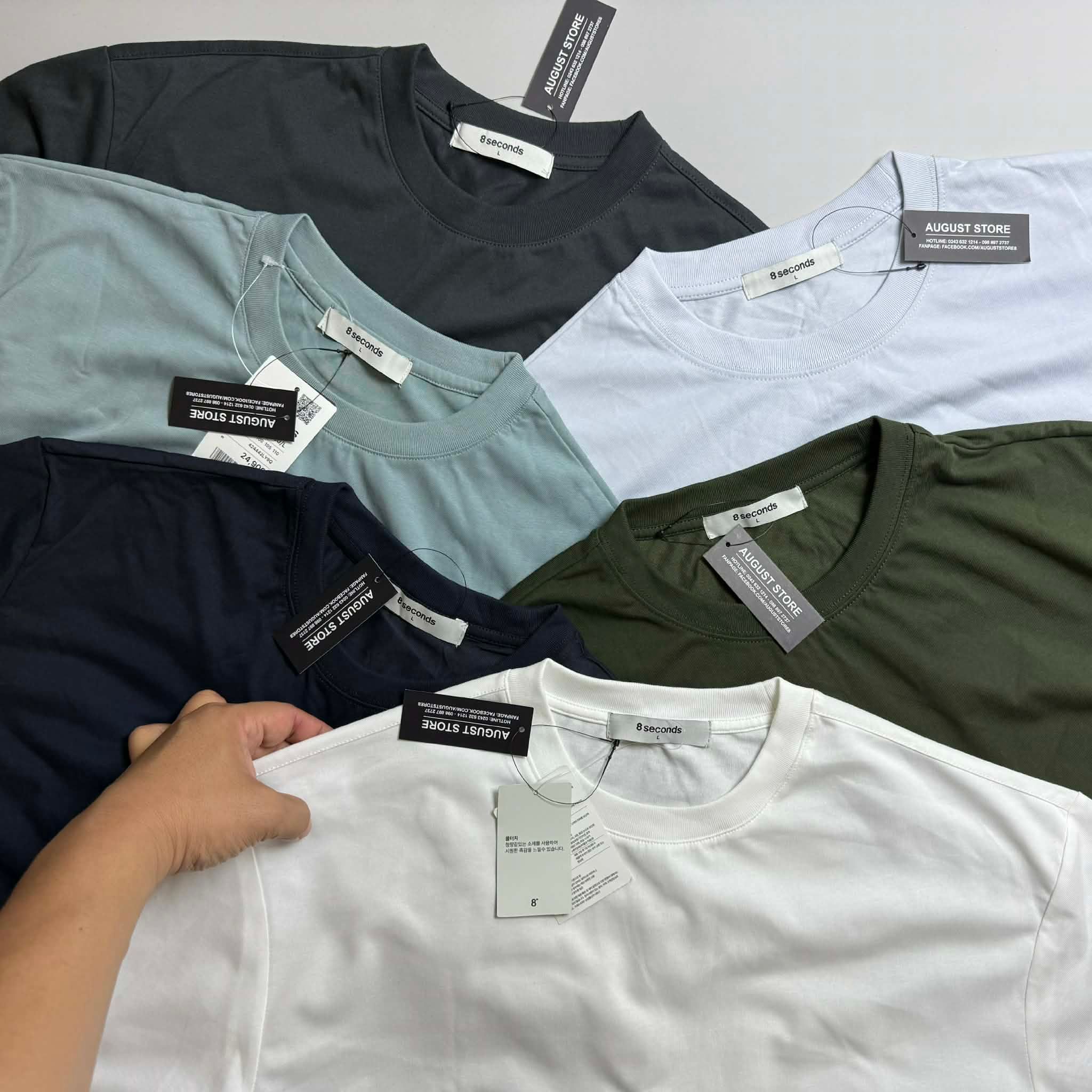 ÁO CỔ TRÒN 8.SECONDS COOL TOUCH 4297