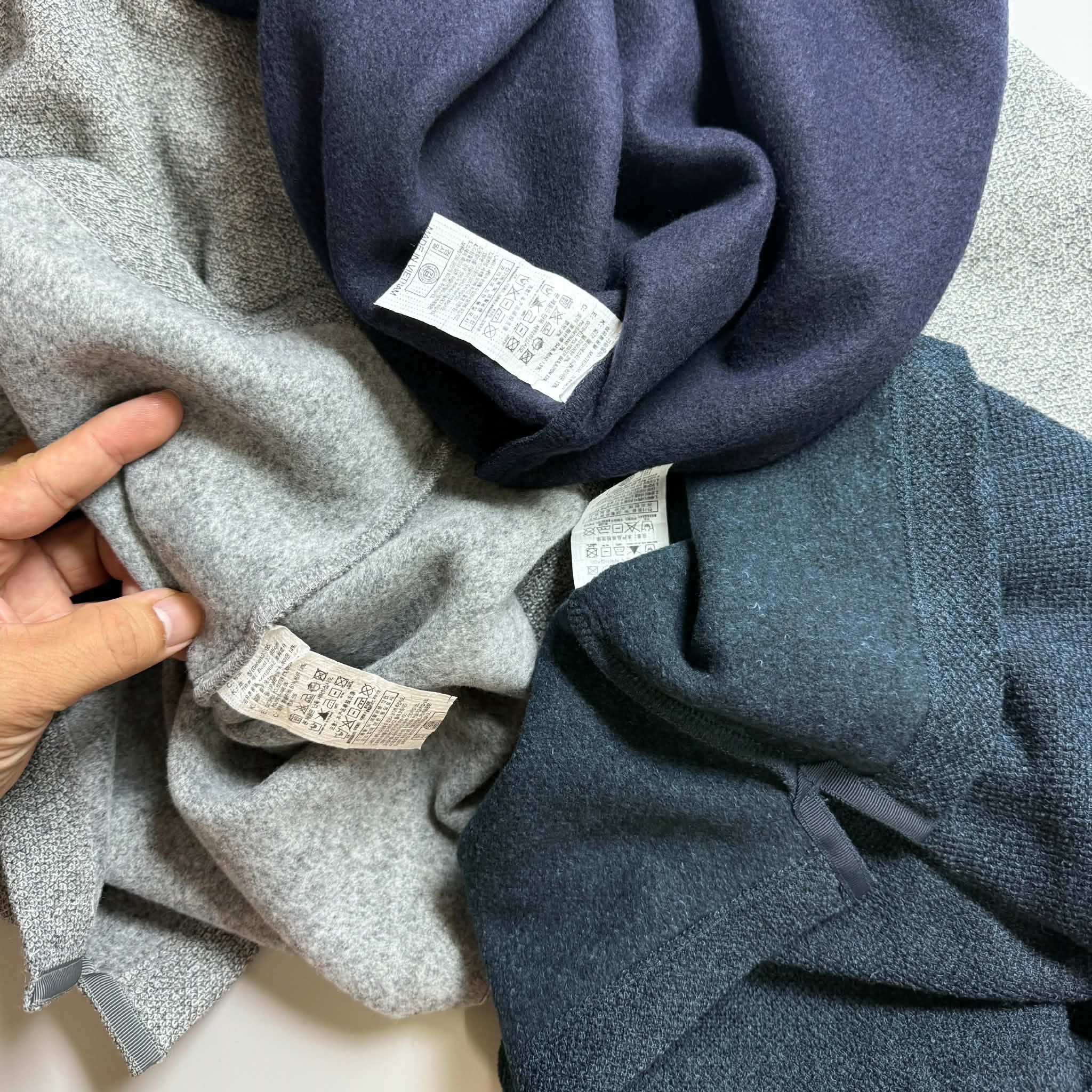 ÁO LEN LÓT NỈ MIND.BRIDGE WARM BRUSHED 7282