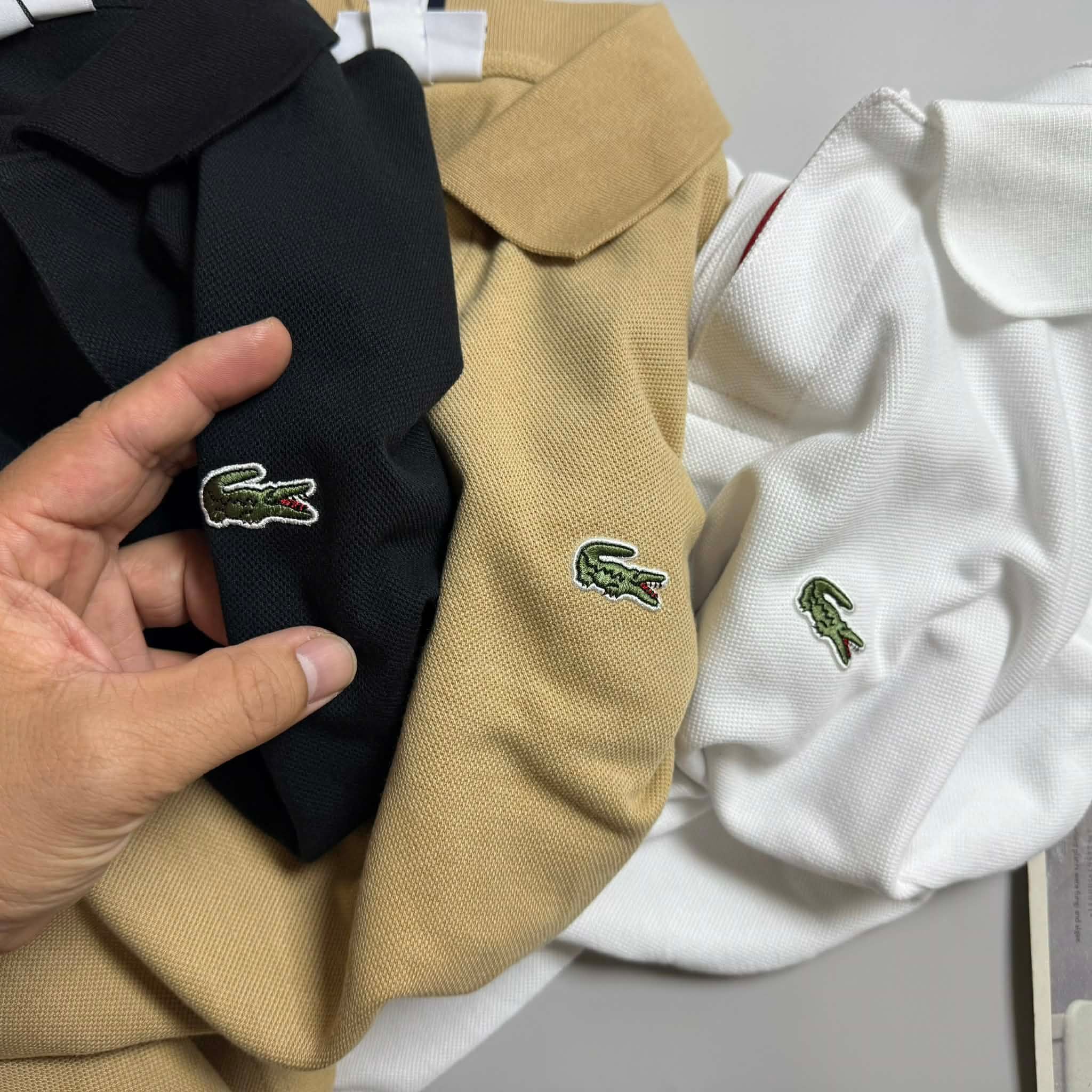 POLO LA.COSTE CỔ CỜ PHÁP SLIM 7630