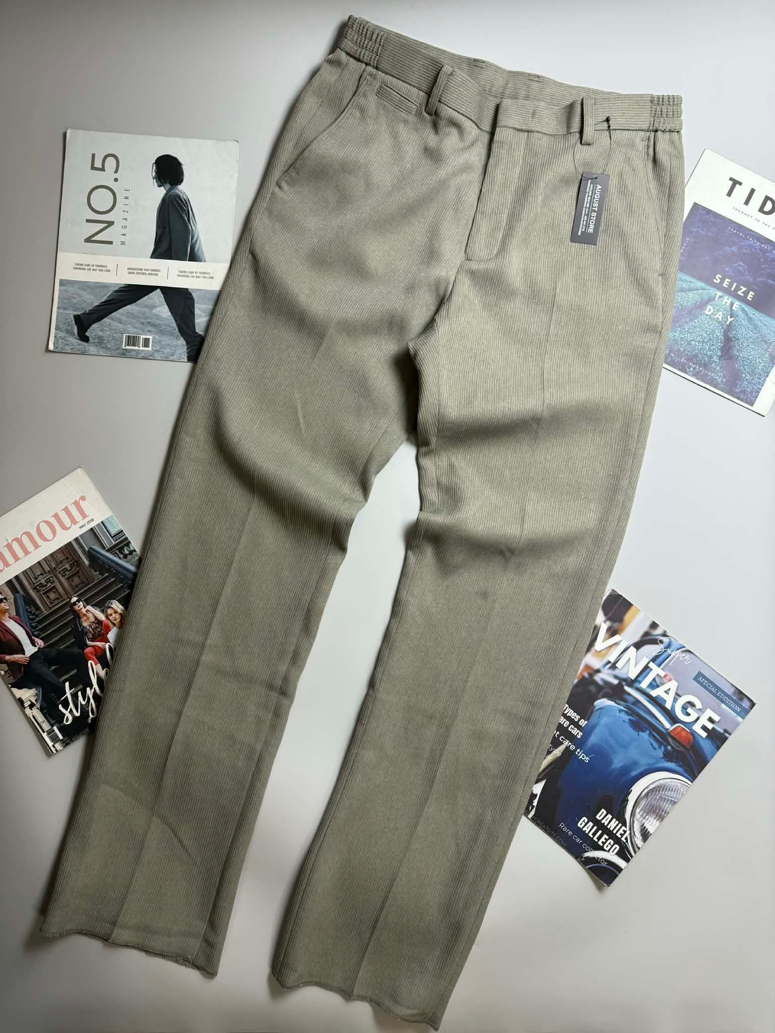 QUẦN NHUNG TĂM CRO.CODILE CHỮ THÊU TÚI 4510