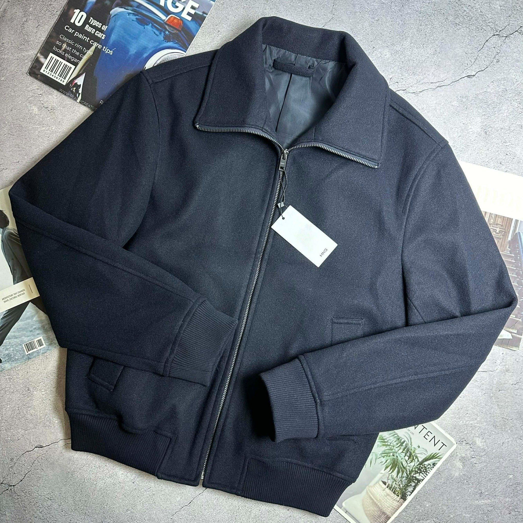 AK BOMBER NỈ DẠ CỔ BẺ MAN.GO 4709