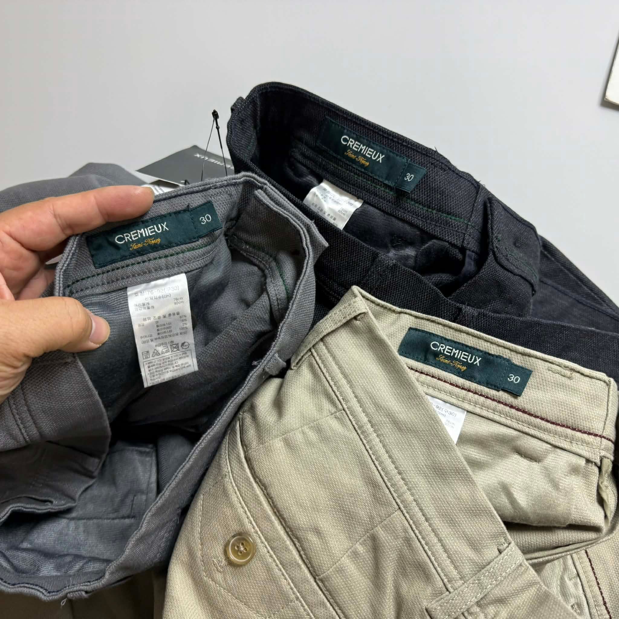 QUẦN CHINO KAKI CRE.MIEUX REGULAR FIT 3210