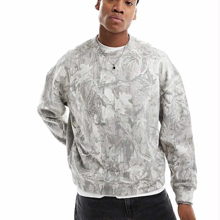 ÁO NỈ HOL.LISTER CAMO FORM BOXY FIT 3659