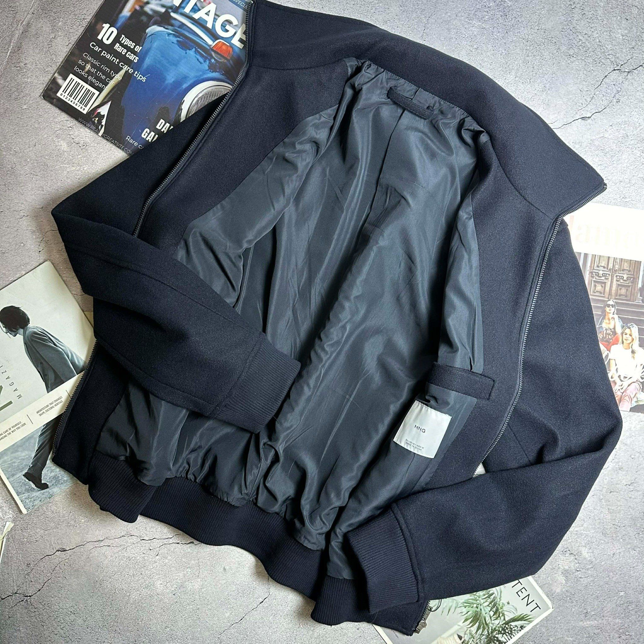 AK BOMBER NỈ DẠ CỔ BẺ MAN.GO 4709