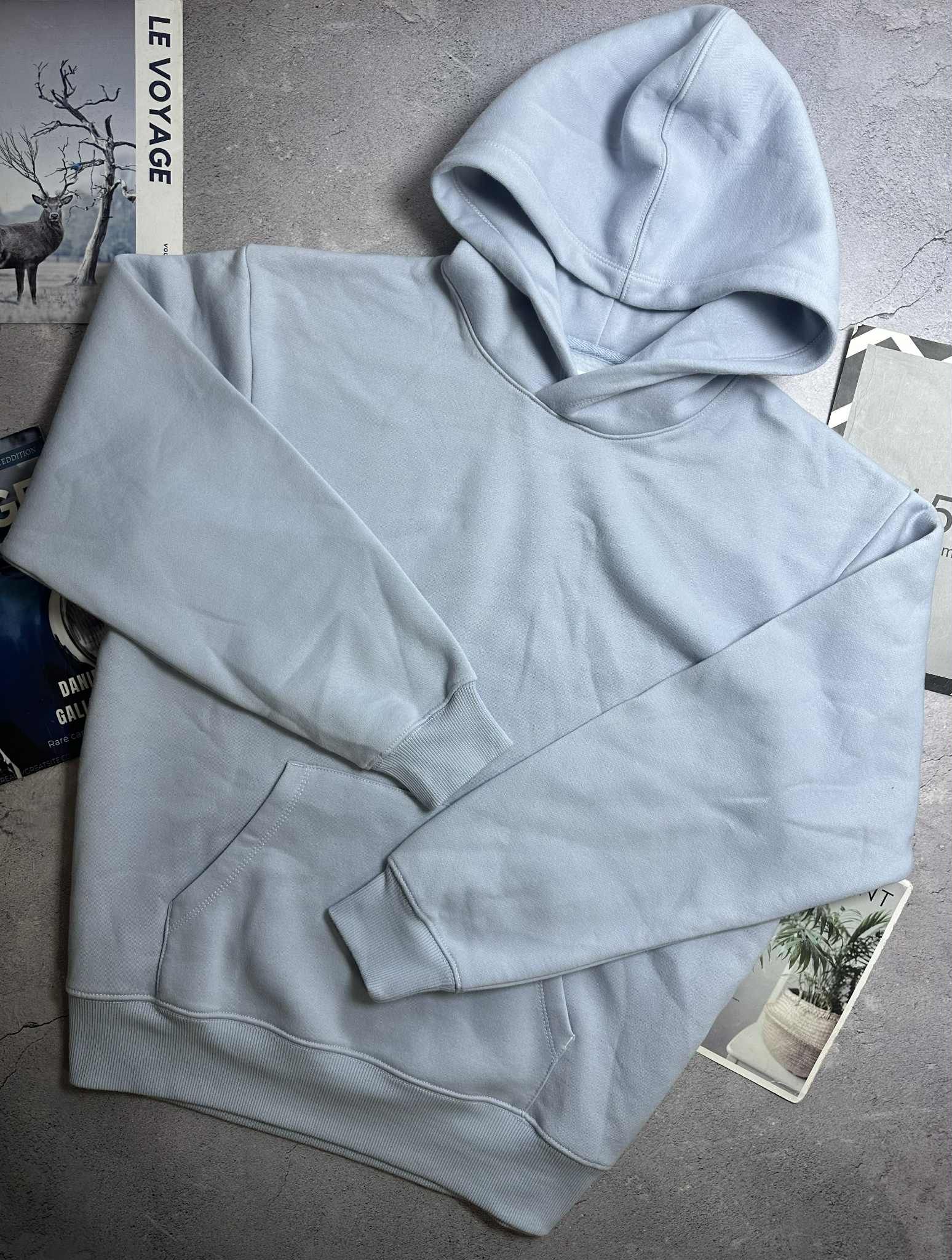 HOODIE NỈ LÓT LÔNG BP. BASIC MẶC ĐÔI 5193