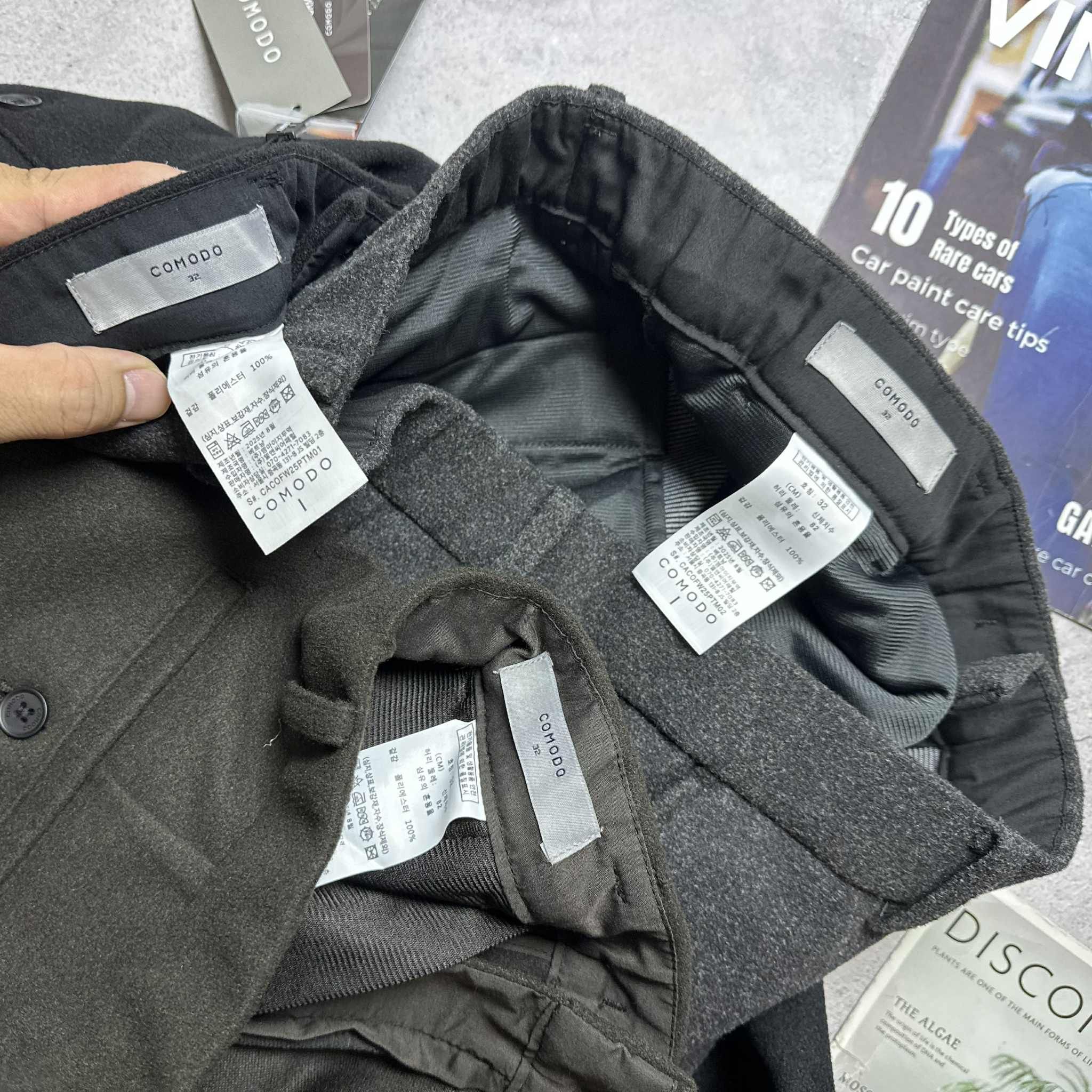 QUẦN VẢI DẠ THU ĐÔNG COMODO SLIMFIT 5527