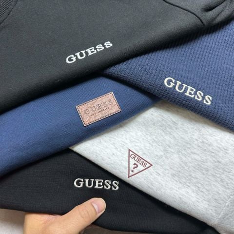 ÁO NỈ GU.ESS LOGO NHIỀU MẪU 7930