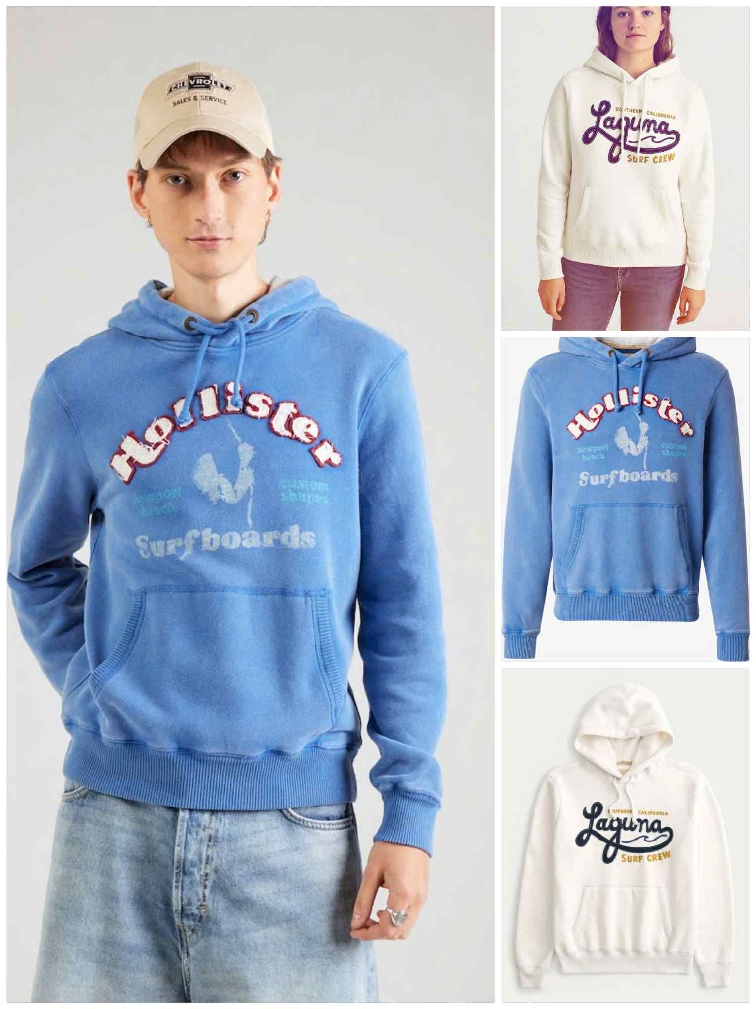 HOODIE NỈ MŨ HOL.LISTER SURFBOARDS 6192