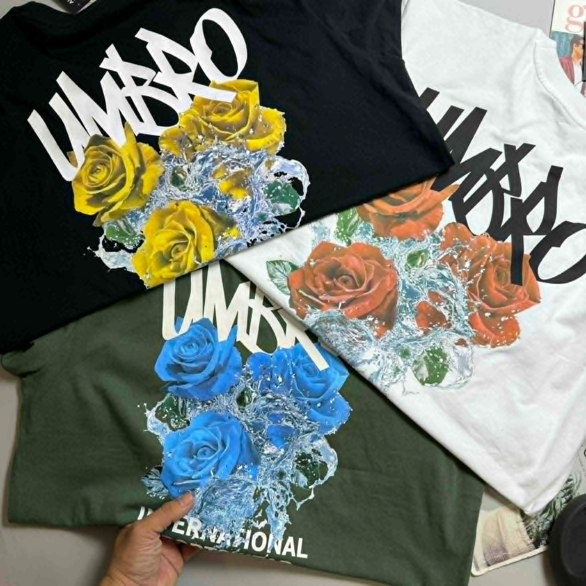 ÁO CT UM.BRO IN HÌNH UNISEX MẶC ĐÔI 5511
